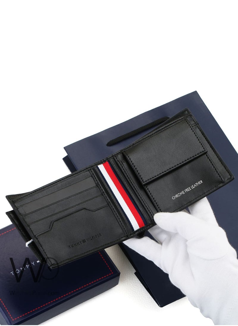 Tommy Hilfiger Natural Leather Men's Card Wallet