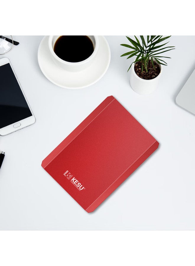 Kesu 500gb Portable Hard Drive Large Capacity, Connects To Laptop And Smartphone Via Usb3.0, K208-hot Blood Red, 2.5-inch External Mechanical Hard Drive, Large Usb Flash Drive - Image 4