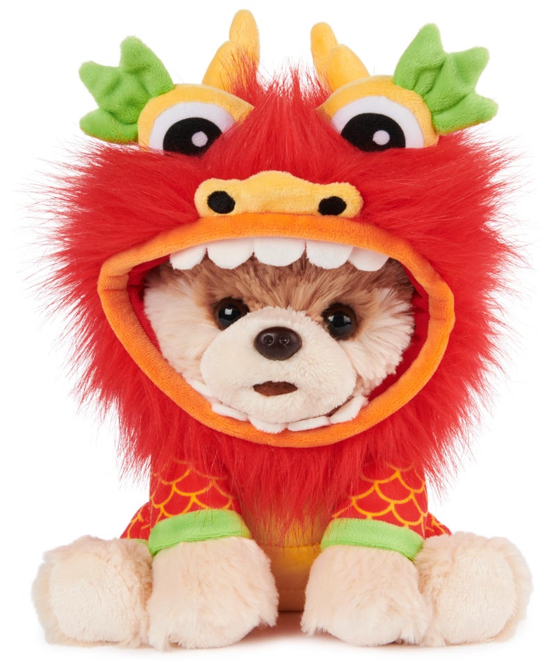 GUND Boo, The Worldâ€™s Cutest Dog Lunar New Year Dragon Plush Pomeranian Stuffed Animal for Ages 1 and Up, 9â€ - Image 1