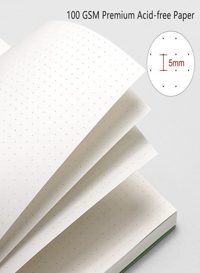 RETTACY Bullet Dotted Journal Notebook, 300 Pages, A5 Medium Size (5.7'' × 8.2''), 100 GSM Thick Paper, Flexible Plastic Cover, Spiral-bound, for Bullet Journaling, Planning, Tracking (Lilac) - Image 3
