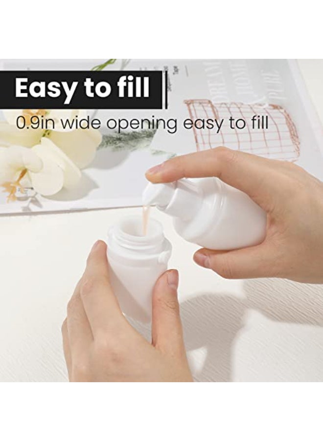 RONRONS Silicone Travel Bottles1oz Mini Ketchup Squeeze Salad Dressing Sauce Bottles Small Leak Proof TSA Approved Container for Shampoo Conditioner Toiletries4 Pieces - Image 3