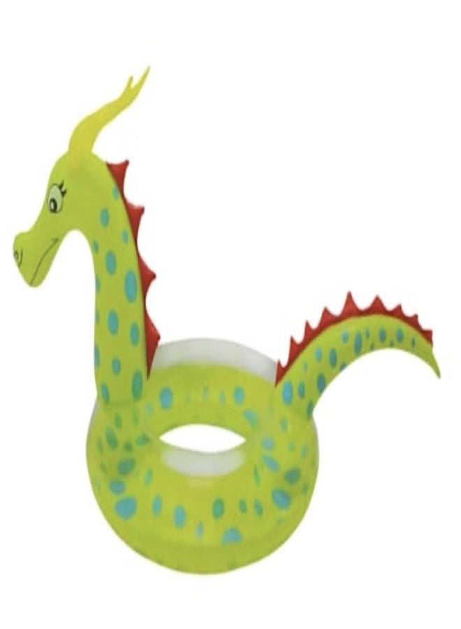 Dragon Pool Float - Inner Tube Blow Up - Inflatable - 59in x 32.3in x 34.3in - Image 1