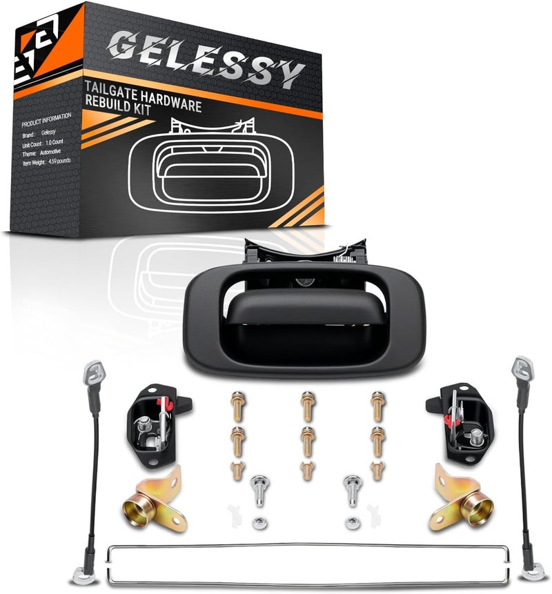 Gelessy Tailgate Hardware Rebuild Kit for Chevrolet Silverado and GMC Sierra (1999-2006) - Image 1