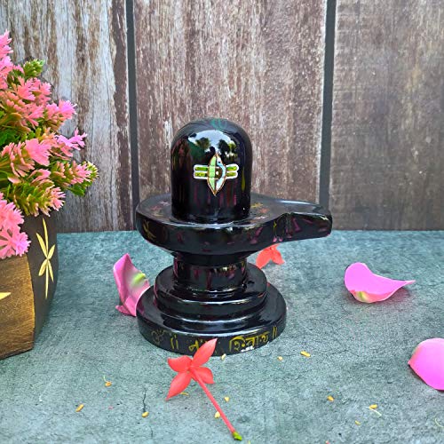 SHINDE EXPORTS shivalingam | Shiva Linga Idol for car Dashboard | shivlingam 10cm - Image 1