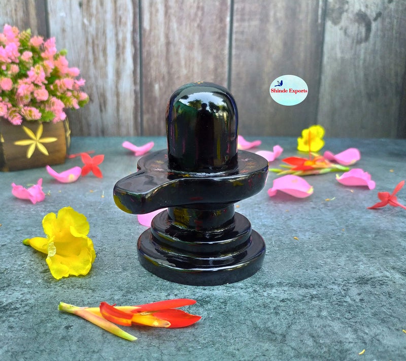SHINDE EXPORTS shivalingam | Shiva Linga Idol for car Dashboard | shivlingam 10cm - Image 3