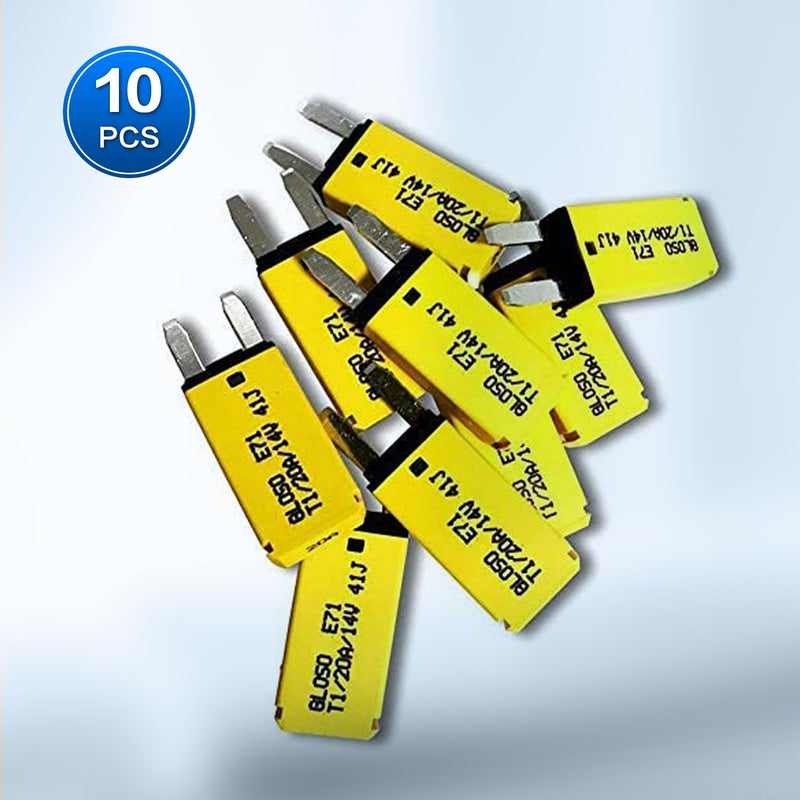 jamgoer DC 10 PCS 20 Amp Auto-Reset ATM Mini Circuit Breaker （10A-30A） Blade Fuses Assortment Kit for Boat Marine RV Yacht Battery Trailer Bus Truck - Image 4