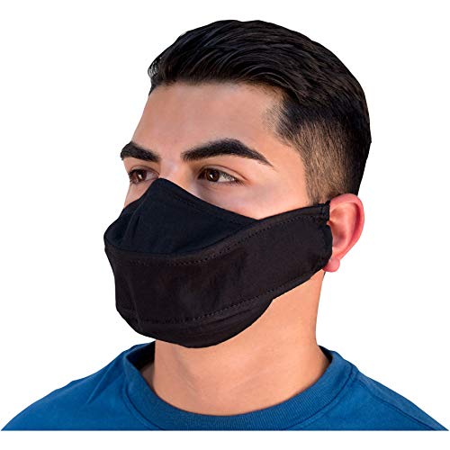 Protec Singer's Face Mask Model A343, Size Small , Black - Image 1