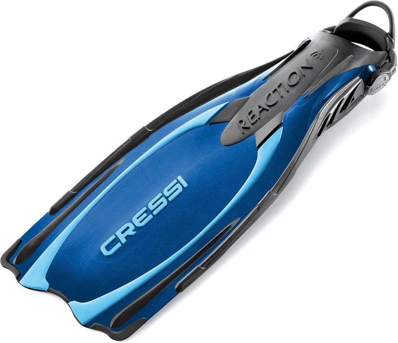 Cressi Reaction EBS Fins Blue/Azure - Image 4