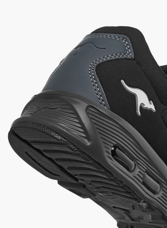 kangaROOS Women's Logo Print Sports Shoes with Hook and Loop Closure - Image 5