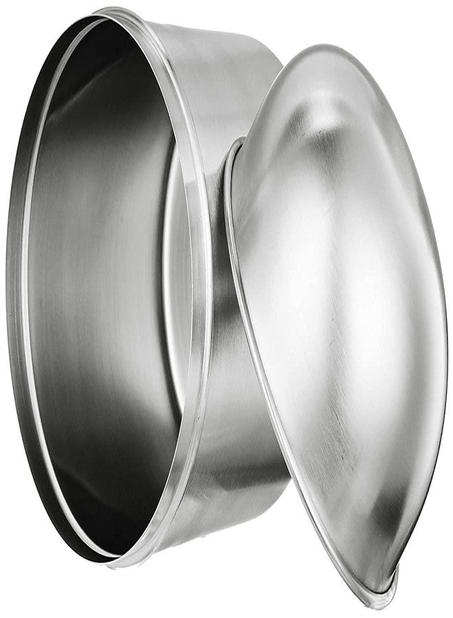 KD ZONE Stainless Steel Sober Design Jar | Container | Canister set for Tea, Coffee & Sugar | Tea Coffee Sugar Containers | Multicolour | 800ml each (Sliver Set of 2) - Image 2