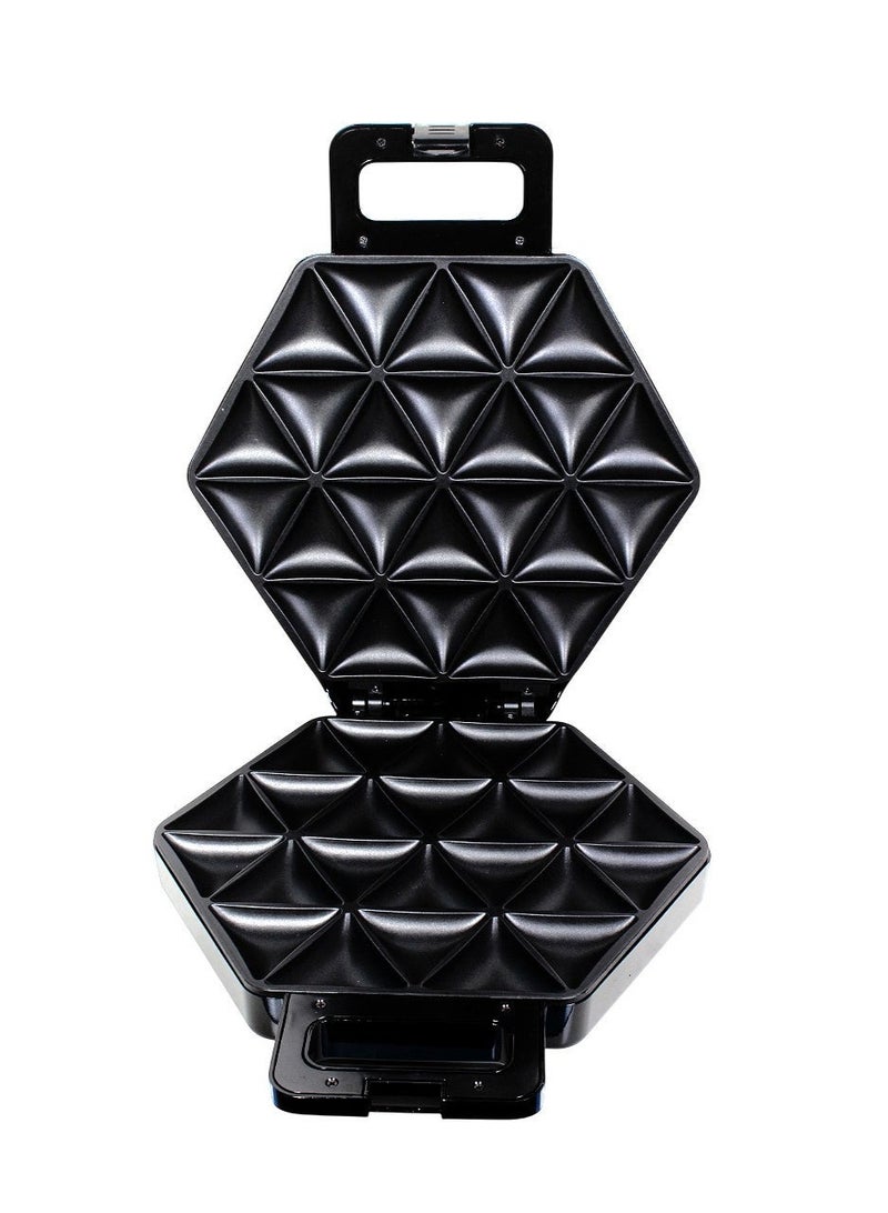 LYNX Electric Samosa Maker 24pcs Non-Stick Plate Thermostatic Control Dual Indicator Lights 1400W Fast Heating Snack Maker 220-240V – LY-SM-4079 - Image 3