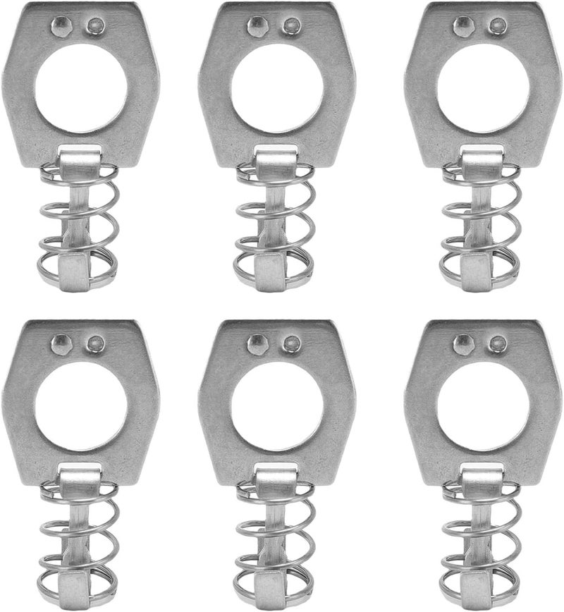 RV Water Heater Cam Lock (Set of 6) - Stainless Steel Rustproof Twist Fastener, Ideal for RV Water Heaters & Gas Tank Covers - Image 1