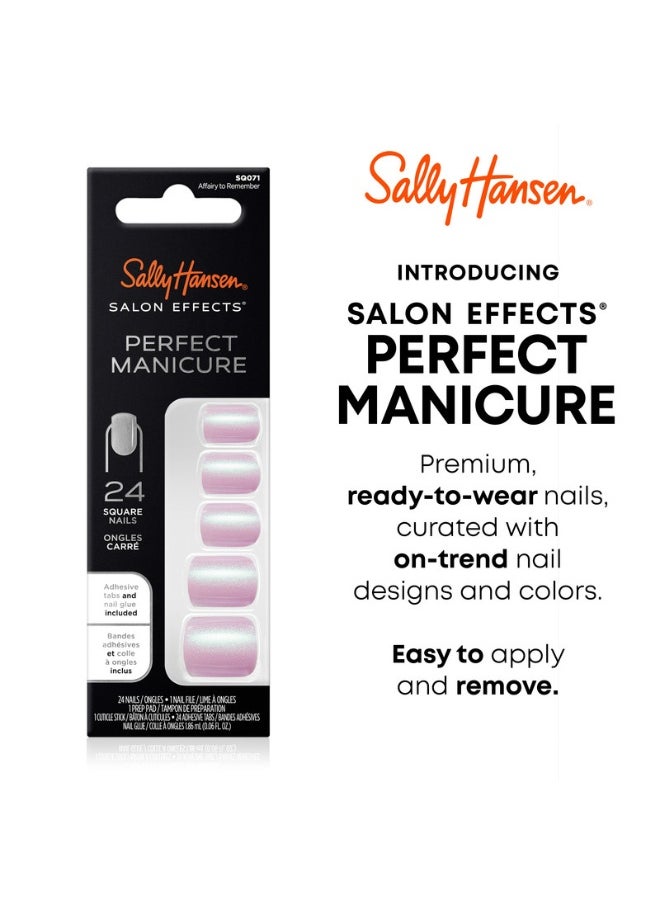 Sally Hansen Salon Effects Perfect Manicure Press on Nails Affairy to Remember  - Image 4