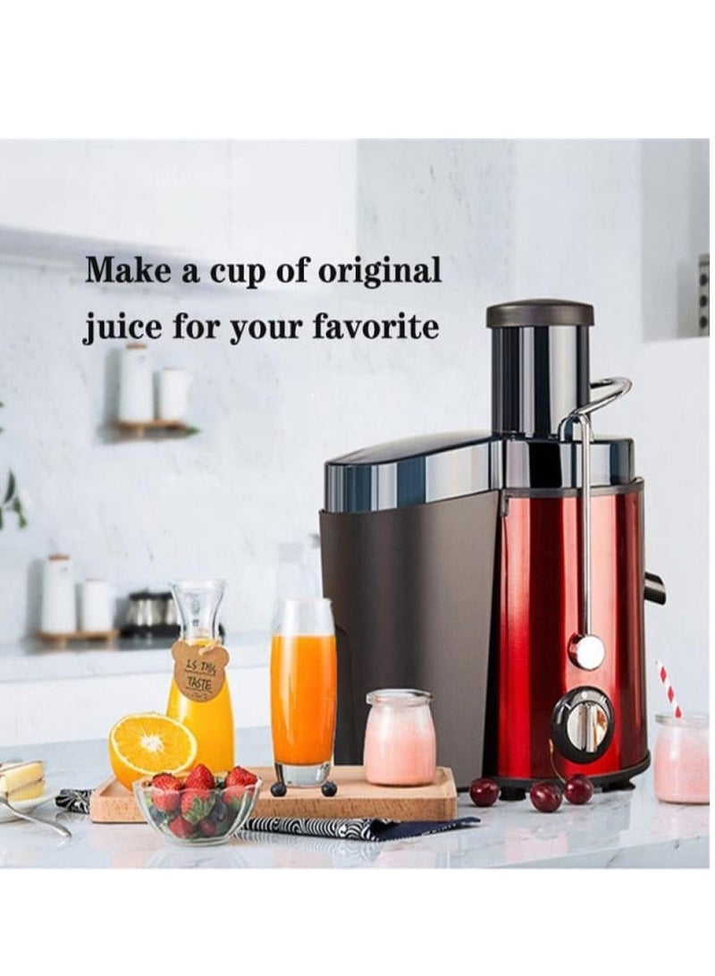 Denx Electric Juicer Machine 800W For Fruits and Vegetables, Powerful Centrifugal Fruit & Vegetable Juice Extractor with Wide Mouth Feed Chute, 500ml Capacity, Stainless Steel Filter - Image 5