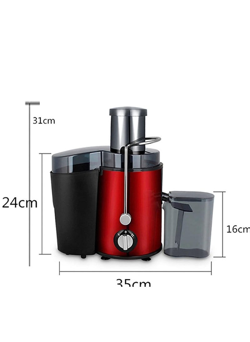 Denx Electric Juicer Machine 800W For Fruits and Vegetables, Powerful Centrifugal Fruit & Vegetable Juice Extractor with Wide Mouth Feed Chute, 500ml Capacity, Stainless Steel Filter - Image 4