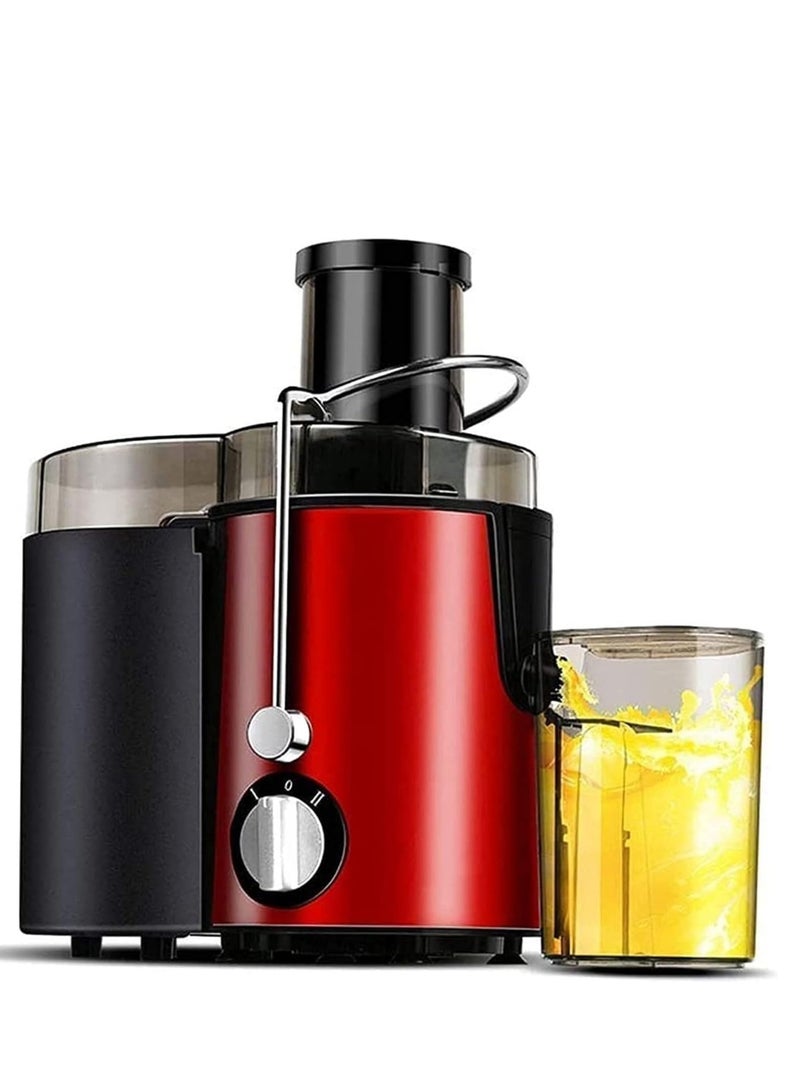 Denx Electric Juicer Machine 800W For Fruits and Vegetables, Powerful Centrifugal Fruit & Vegetable Juice Extractor with Wide Mouth Feed Chute, 500ml Capacity, Stainless Steel Filter - Image 1