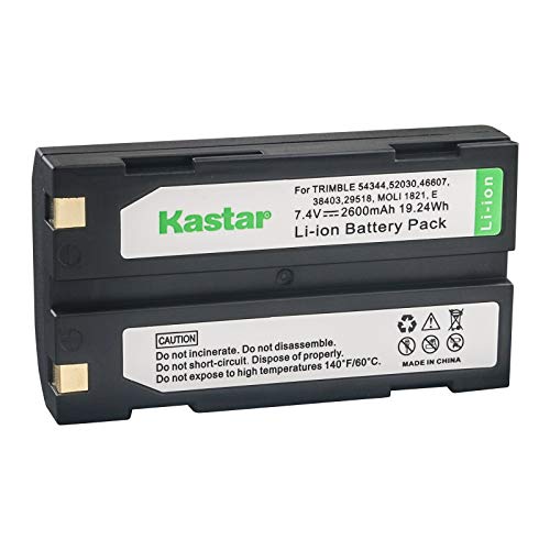 Kastar D-Li1 Battery 2 Pack for Pentax Ei-D-Li1 EI-D-BC1 Pentax EI-2000, Trimble 29518 46607 52030 54344 38403 5700 5800 R6 R7 R8 GNSS TR-R8 GPS MT1000, HP C8873A HP PhotoSmart 912 C912 912XI C912XI - Image 2