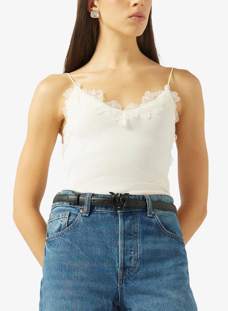 PINKO Logo Detail Allocated Belt - Image 2