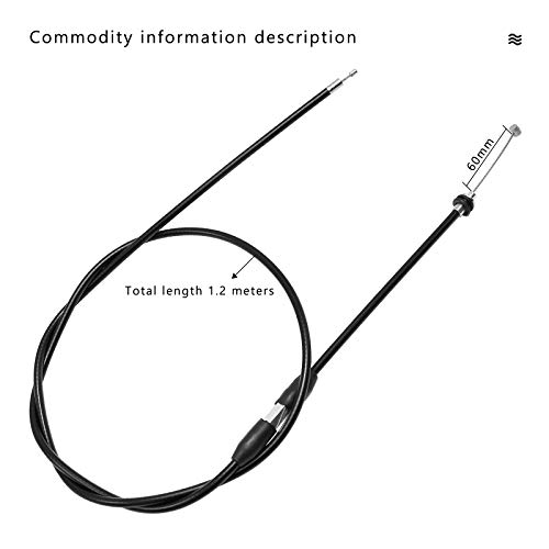Anxingo أنكسينغو 7/8'' 22 مم كابل تسريع التحكم بمقبض الإبهام بديل لـ 50cc 70cc 90cc 110cc 125cc 250cc تاو تاو ATV كواد جو كارت دراجة بيت - Image 4