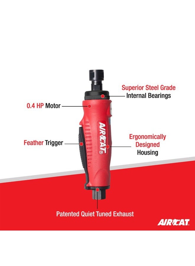 AIRCAT 6200: 0.4 حصان مطحنة هوائية مستقيمة صغيرة 20,000 دورة في الدقيقة - Image 2