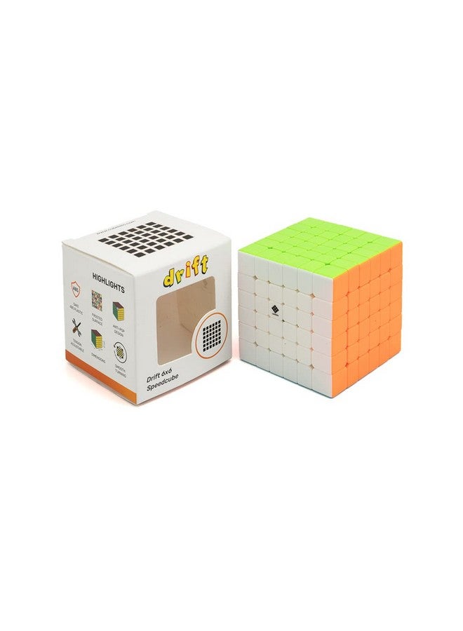 Cubelelo Drift 6X6 Stickerless Speed Cube Magic Puzzle For Kids & Adults Speedy Stress Buster Brainstorming Cube - Image 1
