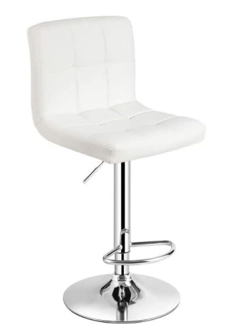 Galaxy Design كراسي بار قابلة للتعديل من Galaxy Design مصنوعة من الجلد الصناعي GDFJ201WT  - Image 2