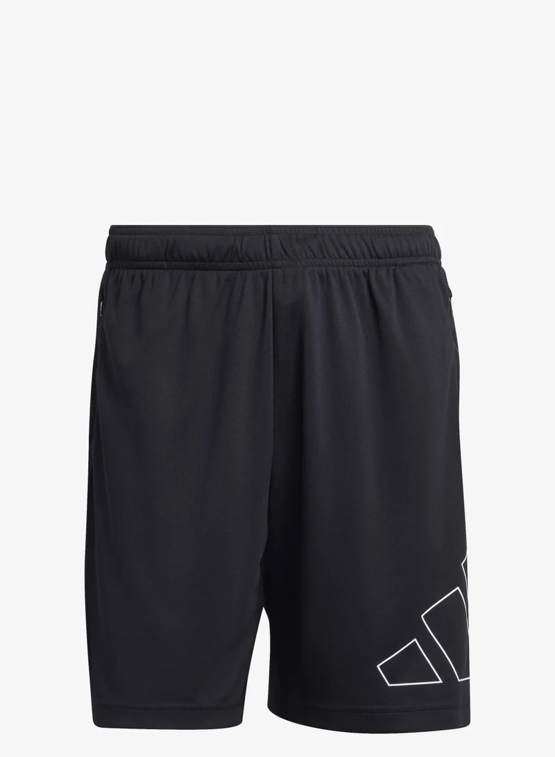 اديداس شورت WORKOUT ESSENTIALS BASE PIQUE BIG LOGO