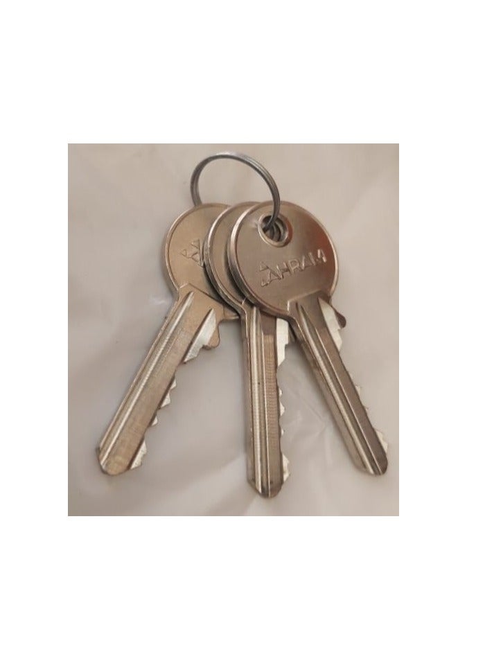 Shams Apartment door lock Al Ahram -3 keys works on all types of doors  - Image 4