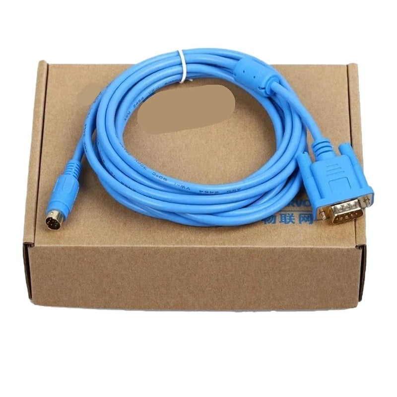 DOP A FX DOP B FX Programming Cable For DOP HMI And FX Series 5m Gold Plated - Image 1