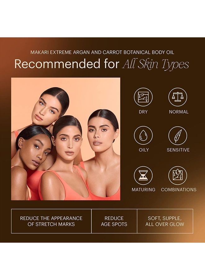 Makari Extreme Active Intense Botanical Body Oil (125 ml) | Softens, Conditions, Hydrates, and Rejuvenates Skin | Helps Fade Marks, Blemishes, and Spots | Recommended for All Skin Types - Image 5