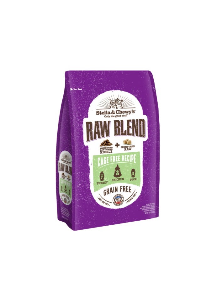 Stella & Chewys Stella & Chewy's Baked Kibble for Cats - Raw Blend Cage-Free Recipe - 5 lb  - Image 1