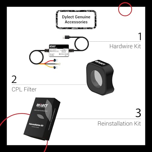 Dylect® Reinstallation Kit for Sense 4K Max & Sense 4K Ultra Dash Cam | Complete Tool & Mounting Set for Hassle-Free Reinstallation After Vehicle Change or Windscreen Change - Image 4