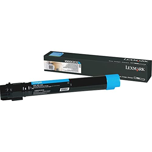 Lexmark™ X950 High-Yield Cyan Toner Cartridge - Image 1