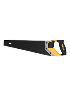Low Friction Coating Handsaw Black and Yellow 15 Inch DWHT20544L
