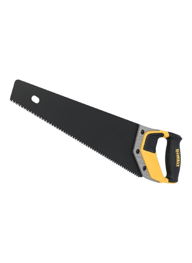 DEWALT - Low Friction Coating Handsaw Black and Yellow 15 Inch DWHT20544L - Image 1
