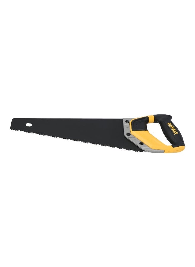 DEWALT - Low Friction Coating Handsaw Black and Yellow 15 Inch DWHT20544L - Image 1