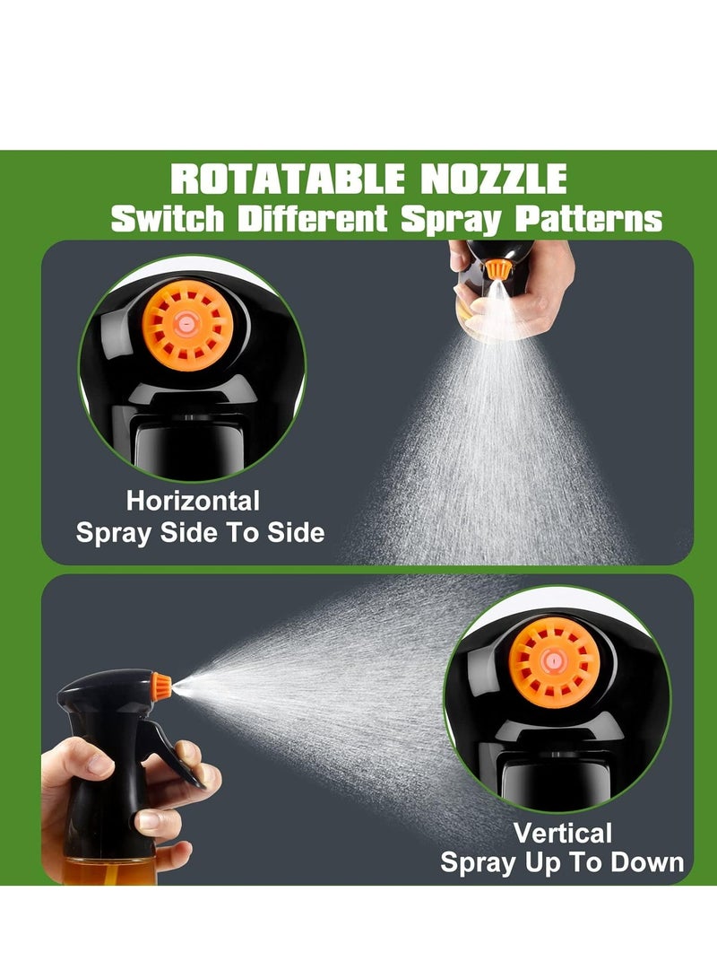 Loquat Upgraded Oil Sprayer Bottle for Cooking Air Fryer Accessories，Olive Oil Sprayer Mister(Black) - Image 5