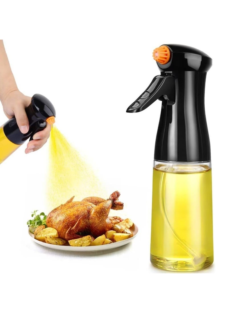 Loquat Upgraded Oil Sprayer Bottle for Cooking Air Fryer Accessories，Olive Oil Sprayer Mister(Black) - Image 1