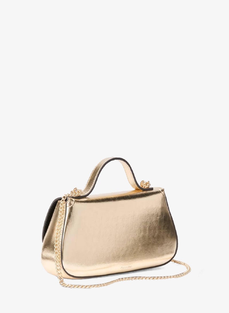 CALVIN KLEIN Metallic Top Handle Bag - Image 2