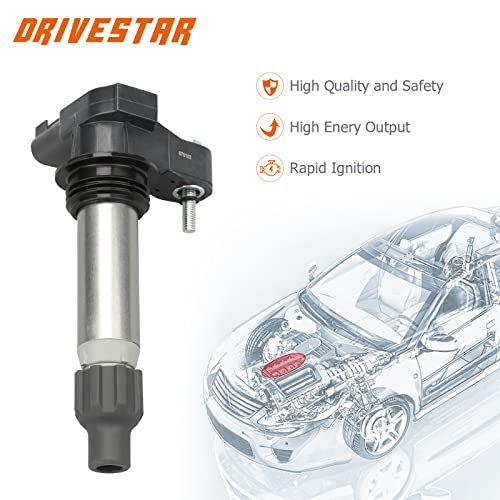 DRIVESTAR حزمة ملف الإشعال DRIVESTAR UF569 متوافقة مع 2010-2020 بويك إنكلايف 3.6L V6، 2013-2019 كاديلاك ATS 3.6L V6 2010-2015 شيفروليه كامارو 3.6L V6 استبدال# D500C D597A 5C1612 - Image 3