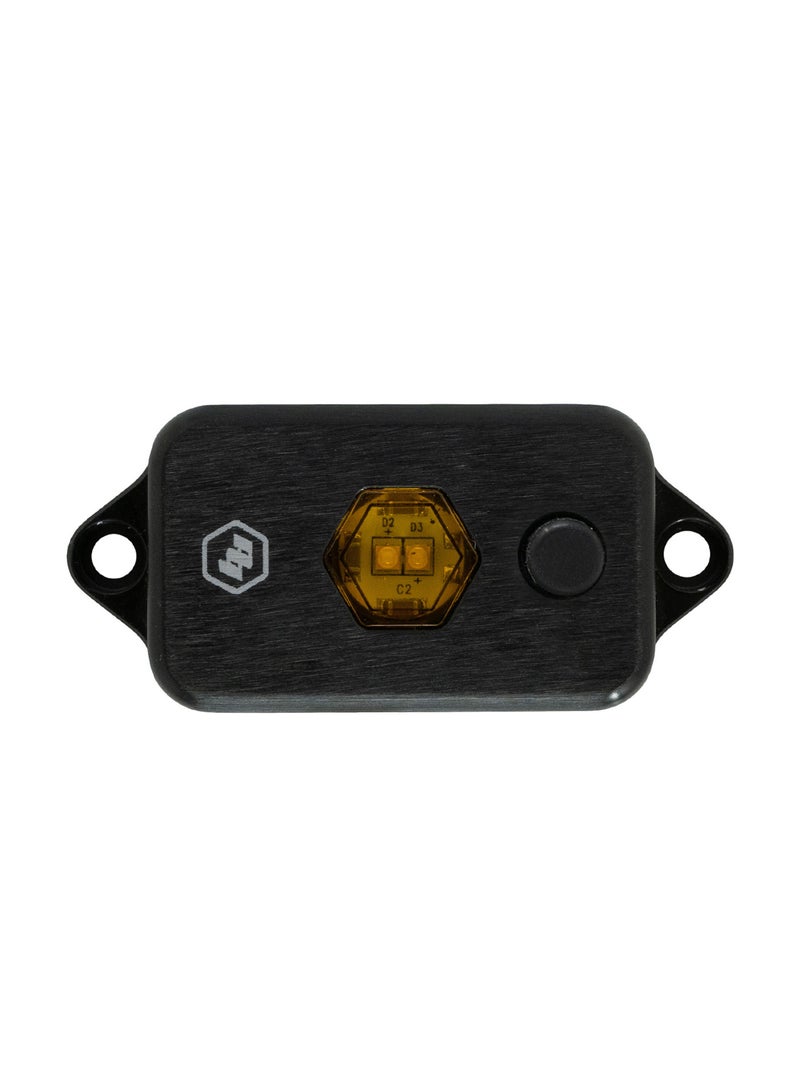 Baja Designs LED Dome Light w Switch Amber