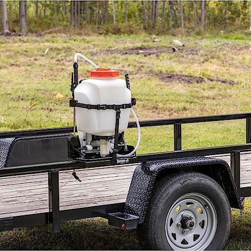 Buyers Products Company Buyers Products LT23 Adjustable Backpack Sprayer Rack for Landscape Trailers, Easy Storage for Landscaping Equipment and Supplies, Made in The USA,Black - Image 4