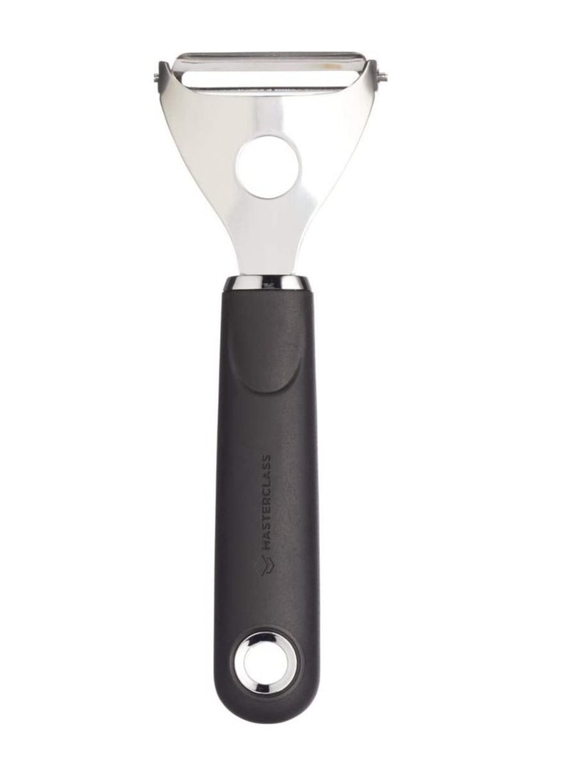 KitchenCraft MasterClass Soft-Grip Stainless Steel Swivel Y-Peeler – Carded - Image 1