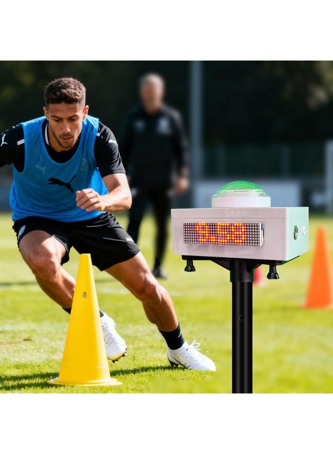 Ganxin Speed Training Timer with Button Control for Basketball,Football,Soccer,Track & Agility Tests and Video Recording Controller - Image 1