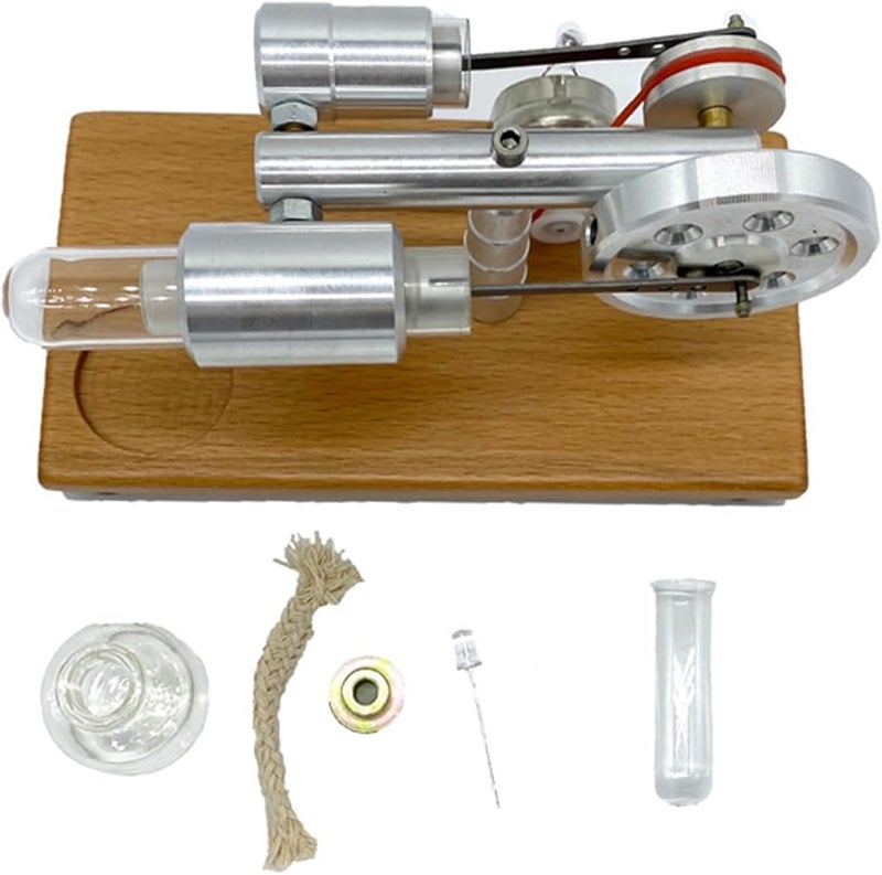 Stirling Engine Model Physics Experiment Educational Science Toy - Image 2