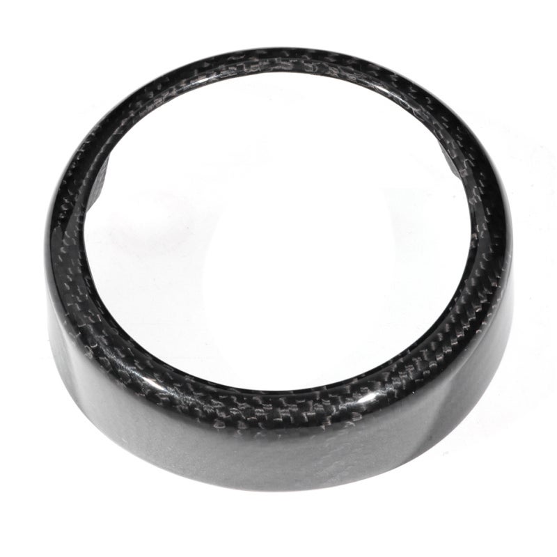Carbon Fiber Grill Badge Trim - UV-Resistant Grille Emblem Trim Cover for Alfa Romeo Giulia 17-19 - Image 3