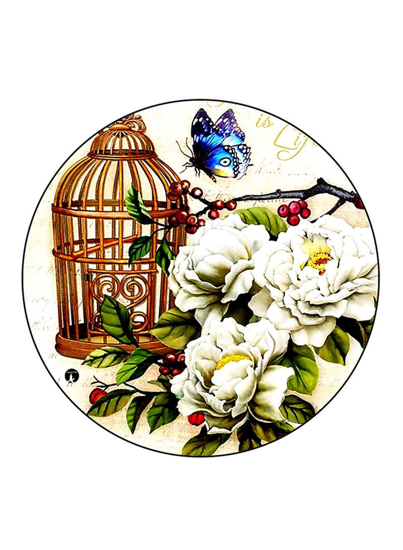 RKN Flowers Printed Fridge Magnet  Multicolour - Image 2