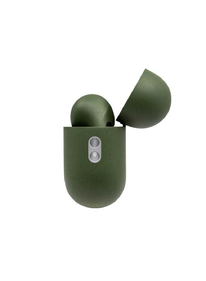 CAVIAR Caviar Customized Apple Airpods Pro (2nd Generation) Full Glossy Army Green  - Image 4