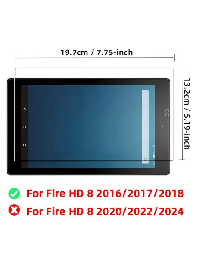 حامي شاشة زجاجي مقوى متميز لجهاز Fire Max 11 اللوحي، عبوة من قطعتين مضاد للبصمات - Image 3