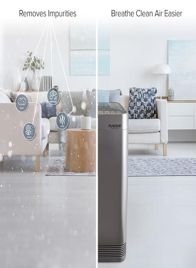 نيو ويف فلتر Nuwave OxyPure الأصلي البديل (عبوة واحدة) من نوع HEPA/الكربون، يزيل المهيجات والملوثات والروائح، منتج ومباع من قبل الشركة المصنعة الأصلية لطرازات OxyPure 47001 و47002 و47003 و47004 - Image 5